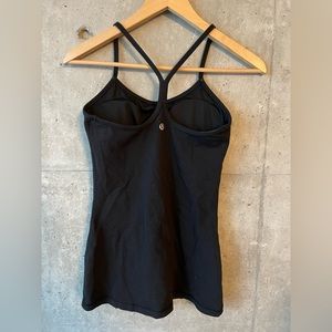 Lululemon Power Y tank (size 4, black)